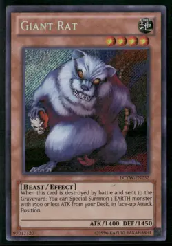 Legendary Collection 3: Yugi's World #LCYW-EN232 Giant Rat - Image 1