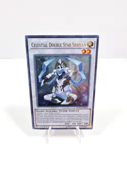 Yu-Gi-Oh! Celestial Double Star Shaman (DUSA-EN018) - 1st Edition - Ultra NM - Image 1