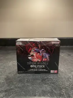 Factory Sealed OP16 One Piece The Time of Battle Booster Box English - Image 1