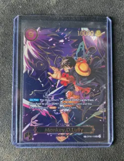 MONKEY D. LUFFY OP09-119 SEC SP ENG ONE PIECE OP13 CARRYING ON HIS WILL - Image 1