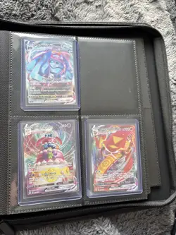 Pokemon Bundle of V cards all in M or NM condition Eng & Jap comes with binder - Image 1