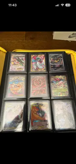 Pokemon Binder Collection Comes With All Cards In Top Loaders And Sleeves - Image 1