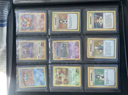 Complete Gym Hero's + Gym Challenge Master Sets Pokemon Card With Binder - Image 2