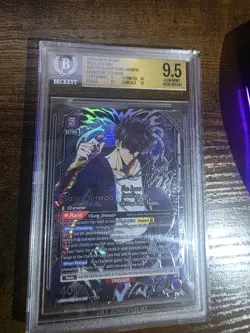 2026 Union Arena Solo Leveling Sung JInwoo BGS 9.5 GEM MINT 2 Star Signature - Image 2