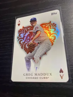 GREG MADDUX 2023 Topps Update Series All Aces #AA-62 HOF Chicago Cubs - Image 2