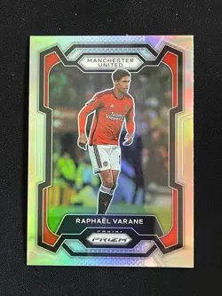 Raphael Varane 2023-24 Panini Prizm Premier League Silver Prizm #41 - Image 1