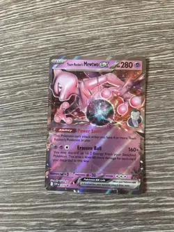 Pokemon Card Team Rocket’s Mewtwo EX SVP 205 Promo Destined Rivals Near Mint (1) - Image 1