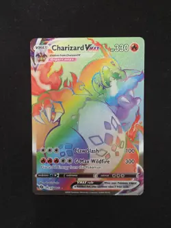 POKEMON CHARIZARD VMAX 074/073 CHAMPIONS PATH SECRET RARE FULL ART HOLO - Image 1
