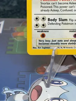 Snorlax 11/64 Holo Rare NO Symbol Error Jungle Pokemon Card - Image 4