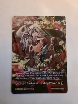 ENGLISH SUR White Lily Cookie BS11-090 TCG NM Cookie Run Braverse Card - Image 1