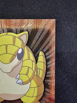 Sandshrew Topps Chrome Holo #27 Pokemon Card TV 2000 - LP - Image 3