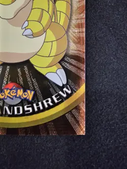 Sandshrew Topps Chrome Holo #27 Pokemon Card TV 2000 - LP - Image 4