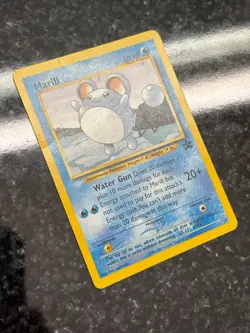 Marill 29/53 Wizards Black Star Promo 2000 Regular MP Pokemon Card - Image 2