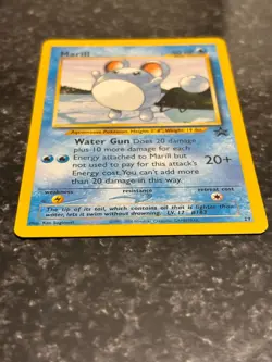 Marill 29/53 Wizards Black Star Promo 2000 Regular MP Pokemon Card - Image 3