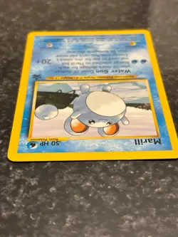Marill 29/53 Wizards Black Star Promo 2000 Regular MP Pokemon Card - Image 4