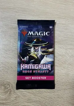 Magic the Gathering Kamigawa Neon Dynasty Set Booster 12 Cards - Image 1
