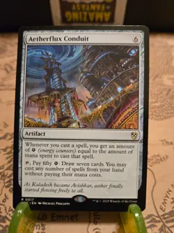 MTG Aetherflux Conduit Commander: Aetherdrift Regular Rare NM - Image 1