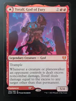 Toralf, God of Fury Kaldheim Regular - Image 1