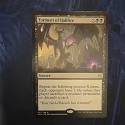 MTG Torment of Hailfire - Near Mint - Image 1