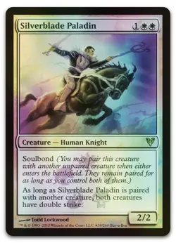 Silverblade Paladin #36 (Foil) (LP) Buy-A-Box Promos BABP Magic MTG - Image 1