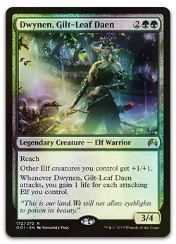 Dwynen, Gilt-Leaf Daen #172 (Foil) (NM) Magic Origins ORI Magic MTG - Image 1