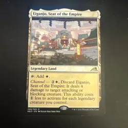 MTG Eiganjo, Seat of the Empire (268) | NM | Kamigawa: Neon Dynasty {NEO} - Image 1