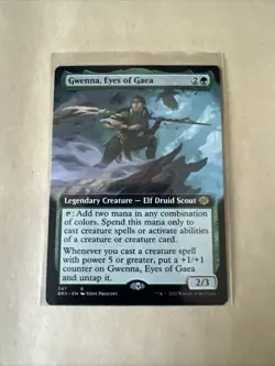 MTG Gwenna, Eyes of Gaea BRO 347 R NM Regular Extended Art - Image 1