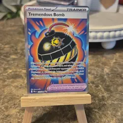 Pokemon TCG Tremendous Bomb 113/084 Pitcg Black - Image 1