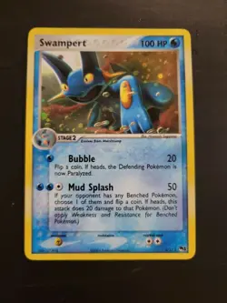 Pokemon Card POP Series 1 2004-2005 - Swampert 5/17 - Image 1