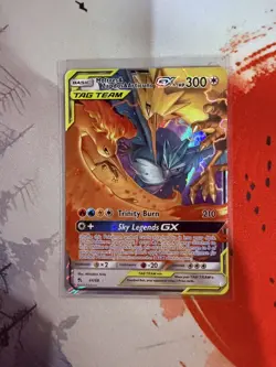 Moltres & Zapdos & Articuno GX Pokemon Sun & Moon Hidden Fates #44 - Image 2