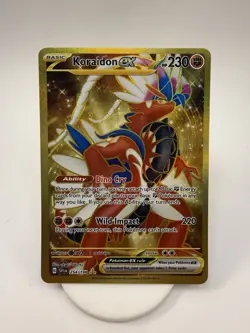 Pokemon TCG Koraidon EX 254/198 SV01 Scarlet & Violet Base Set Holo Hyper Rare - Image 1
