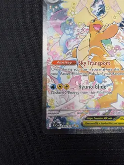 Mega Dragonite EX 290/217 Secret Rare Full Art Holo English Me: Ascended Heroes - Image 4