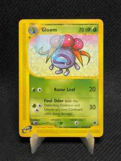 Gloom 078/165 Expedition Base Set Uncommon Regular Pokemon TCG English - Image 1
