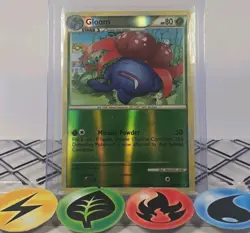 Pokemon TCG Gloom 27/90 Undaunted Reverse Holo 2010 LP - Image 1