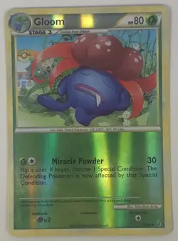 Pokemon TCG Gloom 27/90 Undaunted Reverse Holo 2010 LP - Image 2