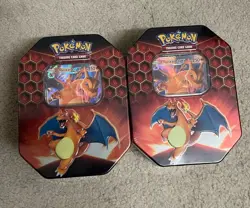 Pokemon TCG: Hidden Fates Tin Charizard GX (2 count) 820650804816 - Image 1