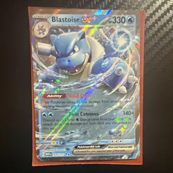 The Pokemon Company Blastoise ex SV 151 009/165 Holo English 330 HP - Image 1