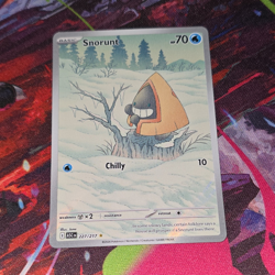 The Pokemon Company Snorunt 227/217 SV: Ascending Holo Illustration Rare EN 70HP - Image 1