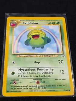 SKIPLOOM 52/64 Common Neo Revelation Pokemon 1st Edition Lightly Played - Image 1