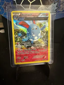 Pokemon TCG Azumarill Primal Clash 104/160 Regular Holo Rare - Image 1