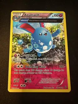 Pokemon TCG Azumarill Primal Clash 104/160 Regular Holo Rare - Image 2