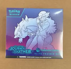 Pokemon TCG Journey Together Pokemon Center Elite Trainer Box ETB SEALED - Image 1