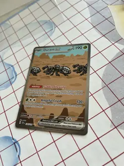 Pokemon TCG Durant ex 236/191 Surging Sparks SIR Full Art Holo EX - Image 3