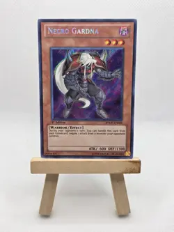 Yugioh Necro Gardna RYMP-EN009 Secret Rare 1st Edition Near Mint - Image 1