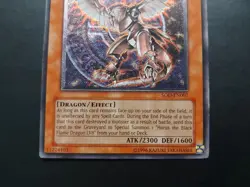 Yugioh - Horus the Black Flame Dragon LV6 SOD-EN007 Ultimate Rare - Image 3