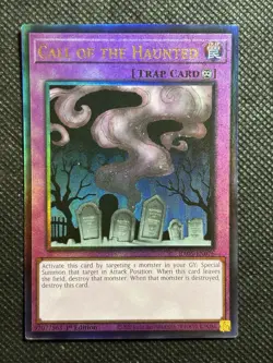 YuGiOh! - Call of the Haunted RA05-EN076 Ultimate Rare 1st Edition Near Mint - Image 1