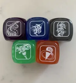 YuGiOh 5 Dice Set Battles of Legend: Chapter 1 - Image 1