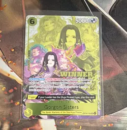 One Piece TCG Gorgon Sisters Winner Promo Foil ENG - Image 1