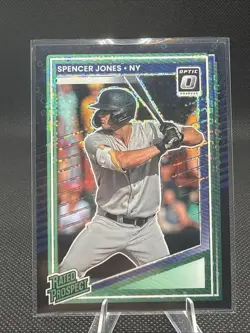 2025 Panini Donruss - Optic Rated Prospects Spencer Jones #136 Circles Prizm... - Image 1