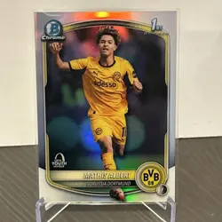 Mathis Albert 2025-26 Topps Chrome UCC Youth Bowman 1st Refractor #BU-MA - Image 1